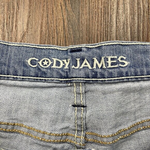 Cody James Jeans Men 38 x 32 Blue Denim Renegade Stretch Bootcut Western Cowboy - Picture 5 of 11